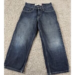 Levis 569 Boys Loose Straigh Fit Jeans Medium Wash 8 Reg 24x22